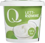 Lettrømme 17% Q