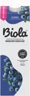 Biola Syrnet Melk Blåbær Tine