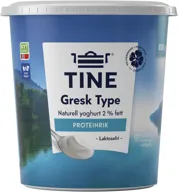 Yoghurt Gresk Type Naturell Tine