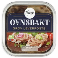 Leverpostei Grov Ovnsbakt Folkets