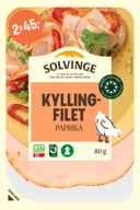Kyllingfilet med Paprika Solvinge