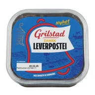 Dansk Leverpostei Grilstad