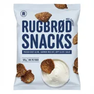 Rugbrødsnacks Med Havsalt R