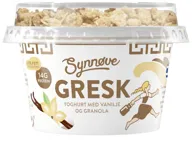 Yoghurt Gresk Duo Vanilje&Granola