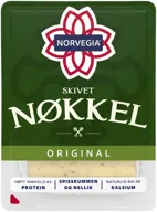 Norvegia Nøkkelost skivet
