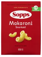 Makaroni Snarkokt Sopps