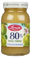 Eple&Pæresyltetøy u/Sukker Lerum