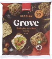 Rundstykker Grove Fullkorn m/Frø Rustikk