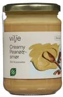 Peanøttsmør Creamy Økol. Vilje