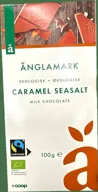 Caramel Seasalt Milk Chocolate Änglamark