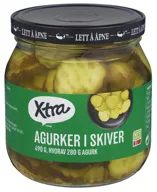 Agurker i Skiver X-tra