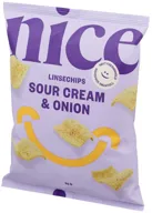 Linsechips Sour Cream & Onion Nice