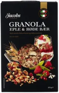 Granola Eple&Bær Jacobs Utvalgte