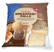 Bread Rolls Mixed 8 Pcs Coop