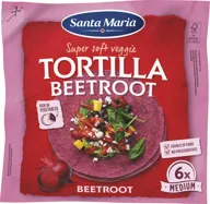 Tortilla m/Rødbet Medium Santa Maria