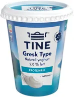 Yoghurt Gresk Naturell Tine