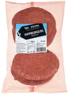 Prima Hamburger Rå 1 Kgs Frys