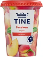 Yoghurt Fersken Tine