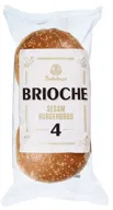 Burgerbrød Brioche Sesam Bakehuset