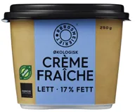 Creme Fraiche Lett Økol Rørosmeieriet