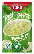 Blomkål&Brokkoli Suppe Rett i Koppen