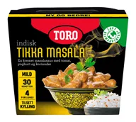 Indisk Tikka Masala Toro