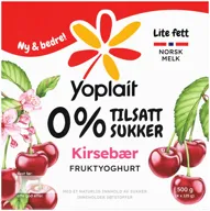Yoplait 0% Kirsebær 4x125g
