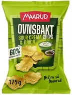 Ovnsbakt Chips Sour Cream&Onion