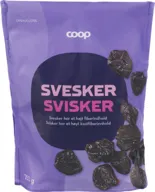 Dried Prunes, Size 50/60, A-pitted Coop
