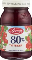 Tyttebærsyltetøy u/Sukker Lerum