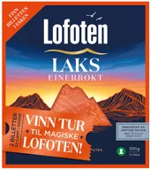 Laks Einerrøkt skivet Lofoten