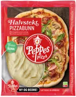 Pizzabunn Halvstekt Peppes