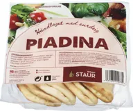Staur Tacobrød Hvete 4x55g