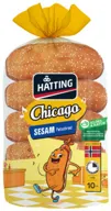 Chicago Pølsebrød 50gx10stk Hatting