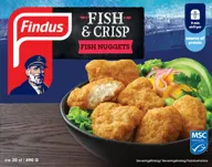 Fish&Crisp Nuggets Findus