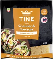 Cheddar&Norvegia Revet Ost Tine