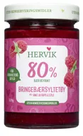 Bringebærsyltetøy 80% Frukt Hervik