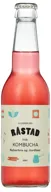 Kombucha Rabarbra&Jordbær flaske