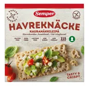 Havreknekkebrød Glutenfritt Semper