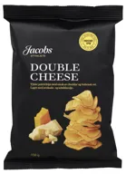 Potetchips Tykke Double Cheese Jacobs